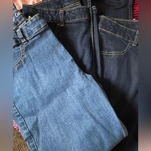 Bundle of girls plus size 16 excellent condition 3 pairs of straight leg jeans